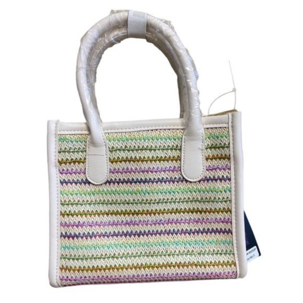 Like Dreams White and Multicolor Women's bag Crossbody NWT - Picture 2 of 4